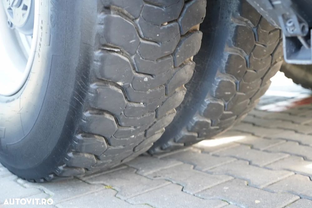 Scania P 410 / 6x4 / BASCULĂ - 6 M + HIAB XS 211 HDS / RADIOCOMANDĂ / EURO 6 / ROTARE / GRABĂ - 24