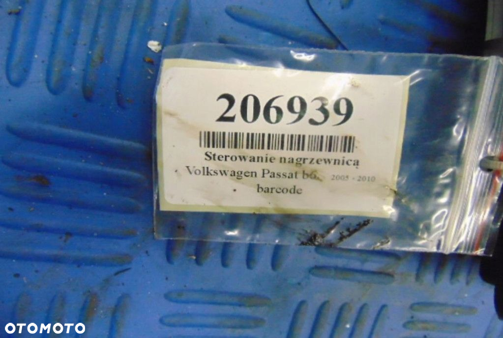 VOLKSWAGEN PASSAT B6 PANEL STEROWANIA NAGRZEWNICY - 4