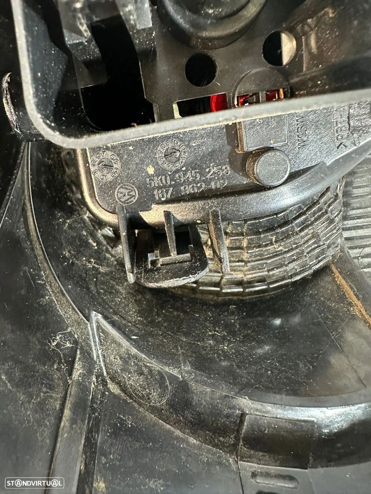 .Farolim Tras Traseiro Direito Original Volkswagen VW Golf 6 Mk6 5K0945258 2008 a 2013 - 5