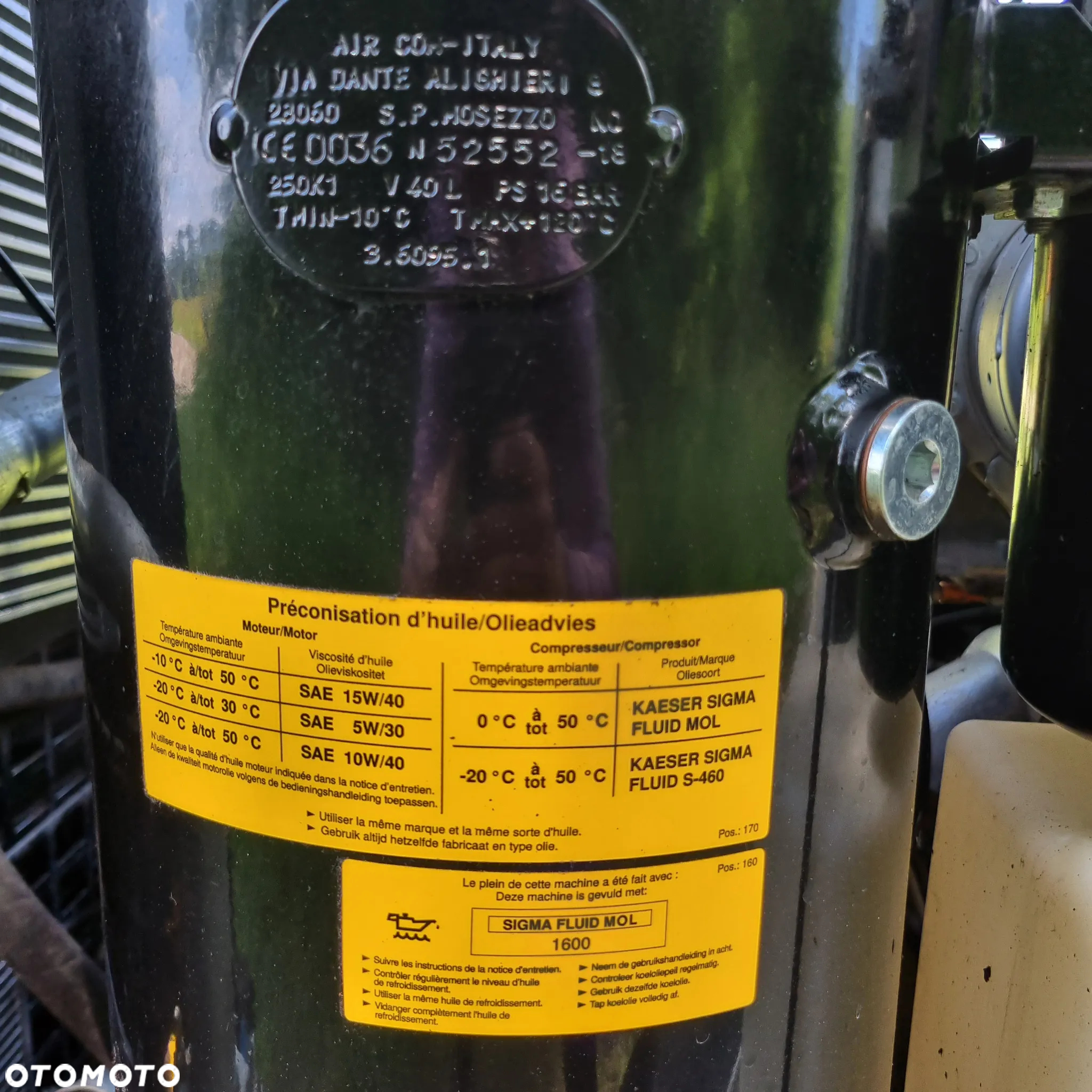 Inny Kompresor KAESER M82 jak Nowy z salonu 2019r z Norwegii 8,5m3 Kubota V3307 - 28