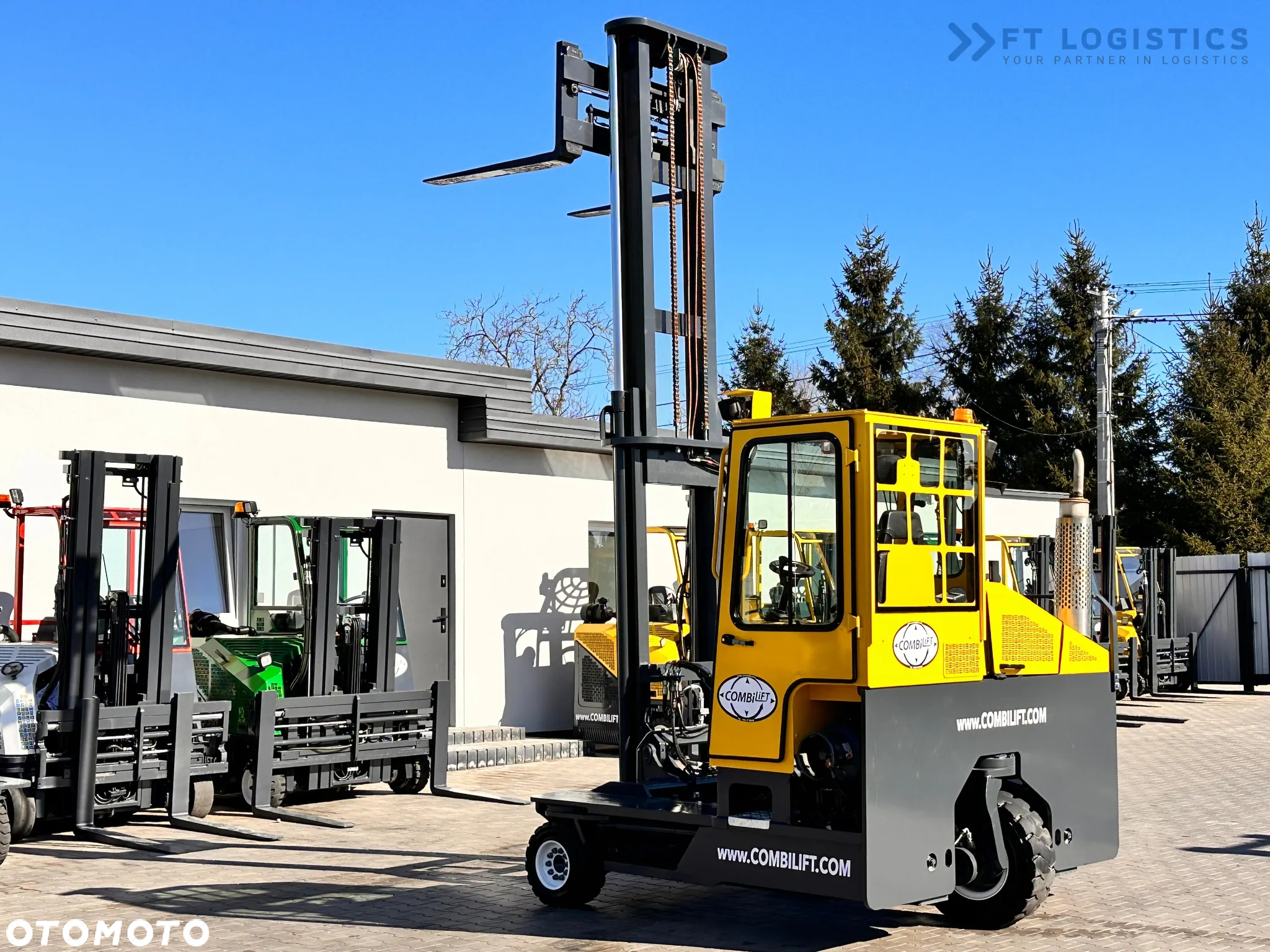 Combilift C4000 / LPG / DUPLEX / 4100MM / WAGA / PRZESÓW WIDEŁ / JAK NOWY - 32