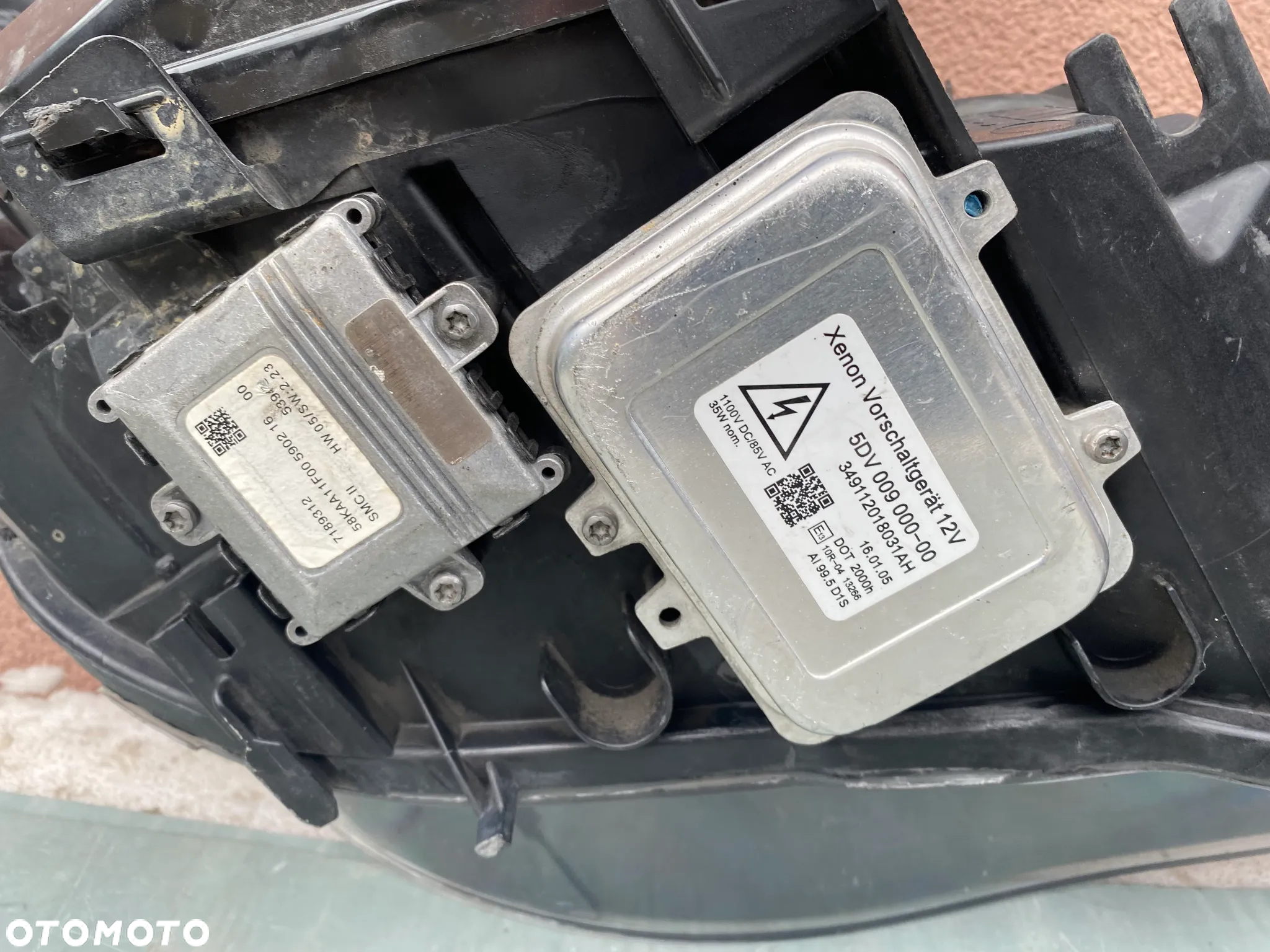 lampa bmw 5 e60 lift bi xenon dynamic skrętny lewa eu cała - 7