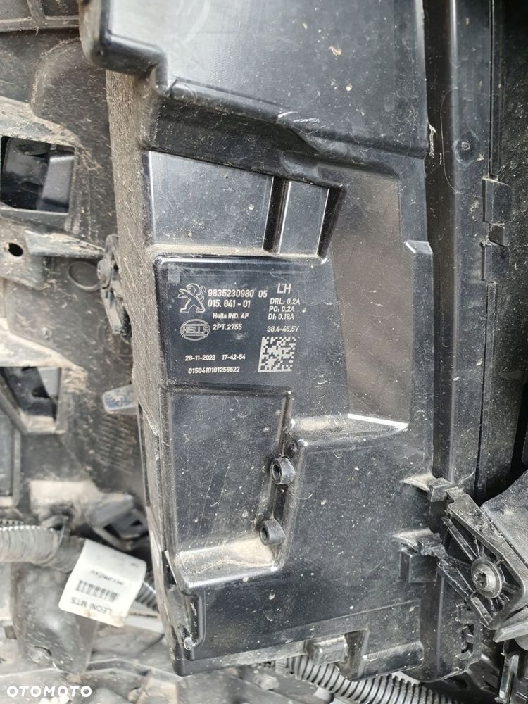 PEUGEOT 308 T10 III MASKA ZDERZAK KAMERA 2X BŁOTNIK 2X LAMPA KCA - 14