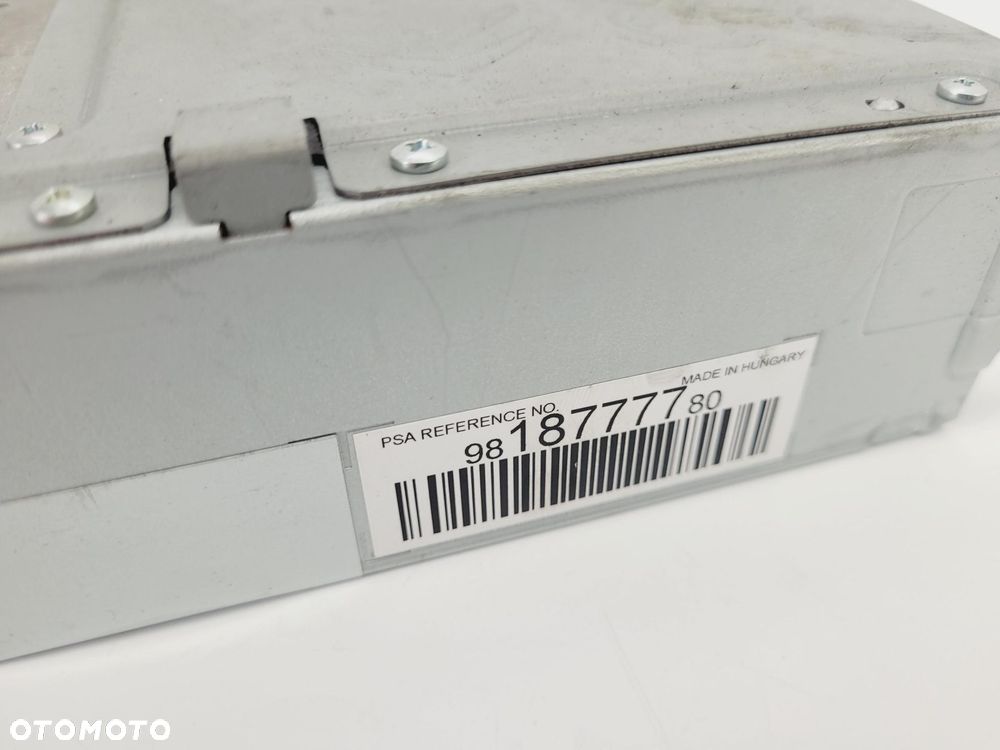 RADIO RADIOODTWARZACZ FABRYCZNE OPEL COMBO E 18- 9818777780, #14494 - 5