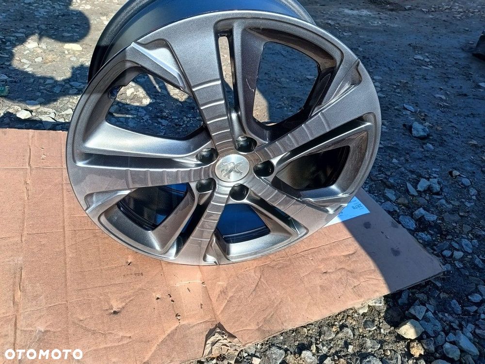 peugeot 308 t9 felgi 18" 5x108 et48 8j gt line 9806253277 jak nowe szare !! - 2
