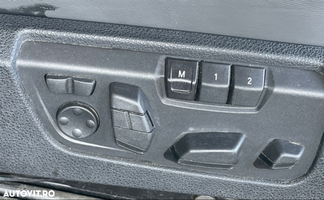 scaune comfort confort   piele sport   recaro bmw M pachet seria 6 Gran coupe F06 încălzite cu memorii plafon negru stâlpi parasolare banchete panouri de ușă Grand Cupe 640xd 650xd centuri active - 7