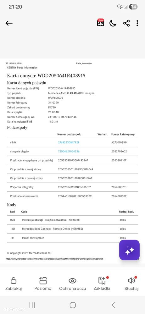 Mercedes-Benz Klasa C AMG 43 4-Matic - 23