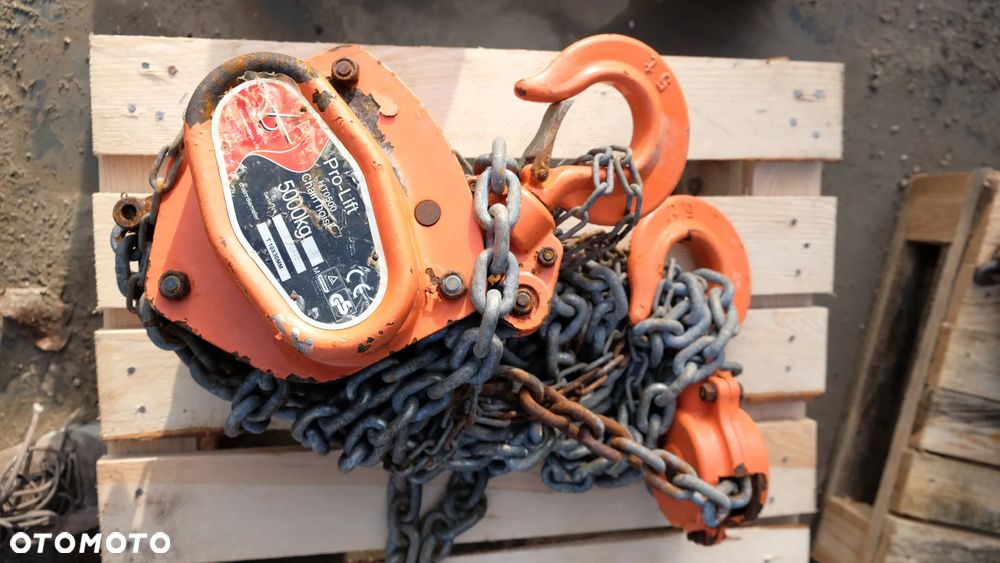 wciągarka łańcuchowa ruk cuk podnośnik 10 ton - 5