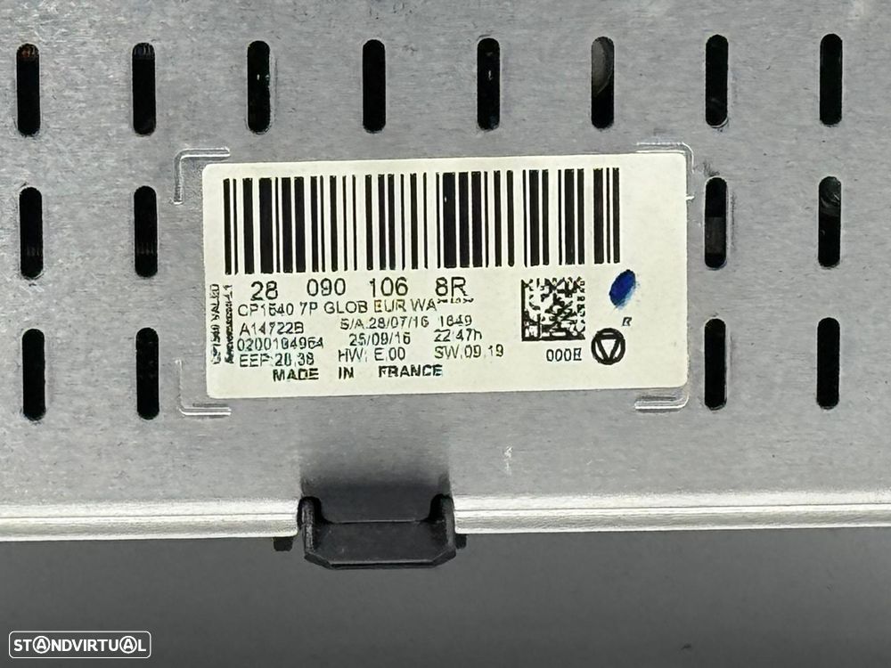 Ecrã / Display Multifunções - Renault Megane IV (2016) - 6