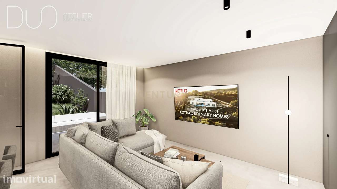 Terreno Urbano com Projeto T3 Aprovado - Grande imagem: 3/15
