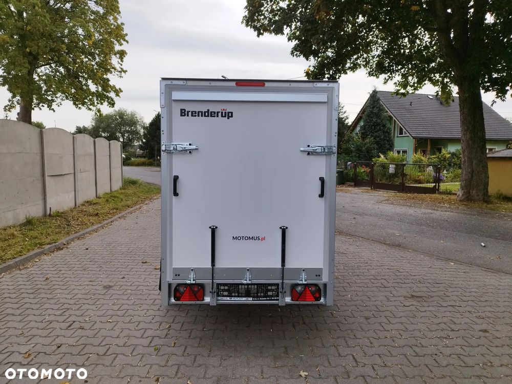 Brenderup Przyczepa Brenderup CD260UB Rampa kontener 260x130x150 1 oś DMC 750kg - 4