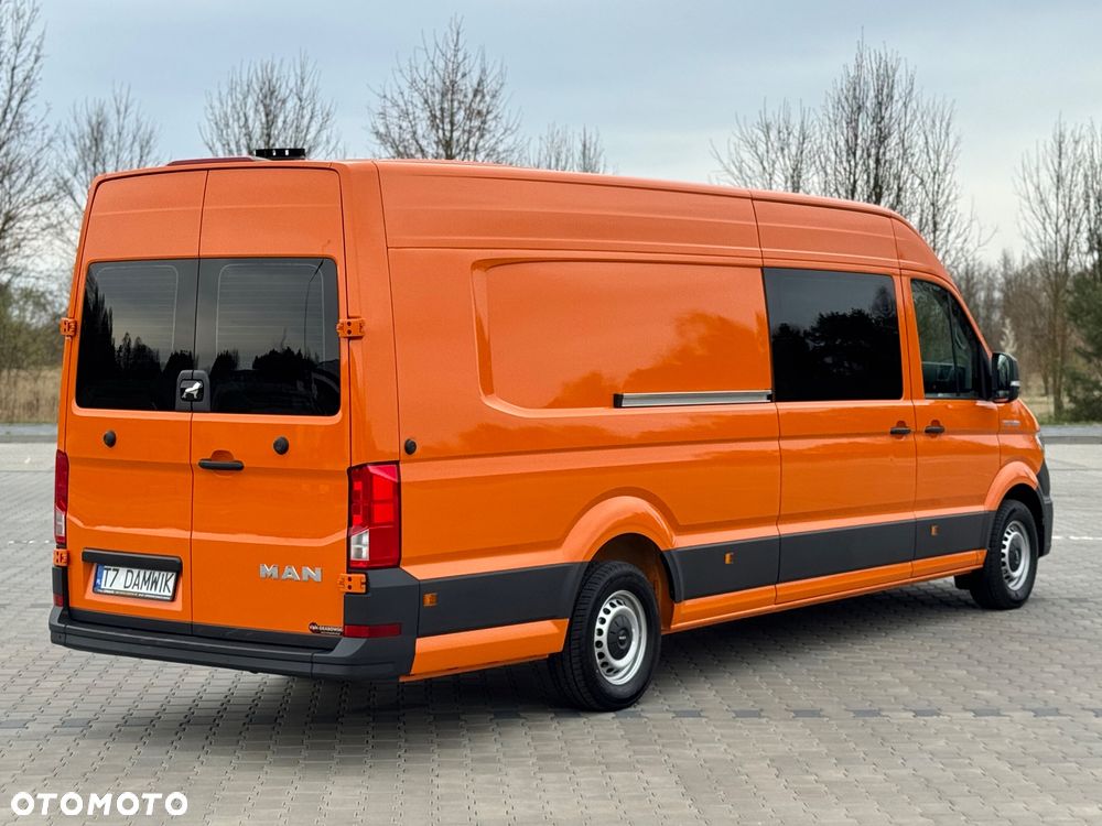 MAN TGE 3.180‼️2025‼️9-Osobowy‼️EXTRA LONG‼️L5H3 Niski przebieg 4.990km NA GWARANCJI Salon Polska WEBASTO NAVI Brygadowy Przewóz Osób Niepełnosprawnych NOWY - 8