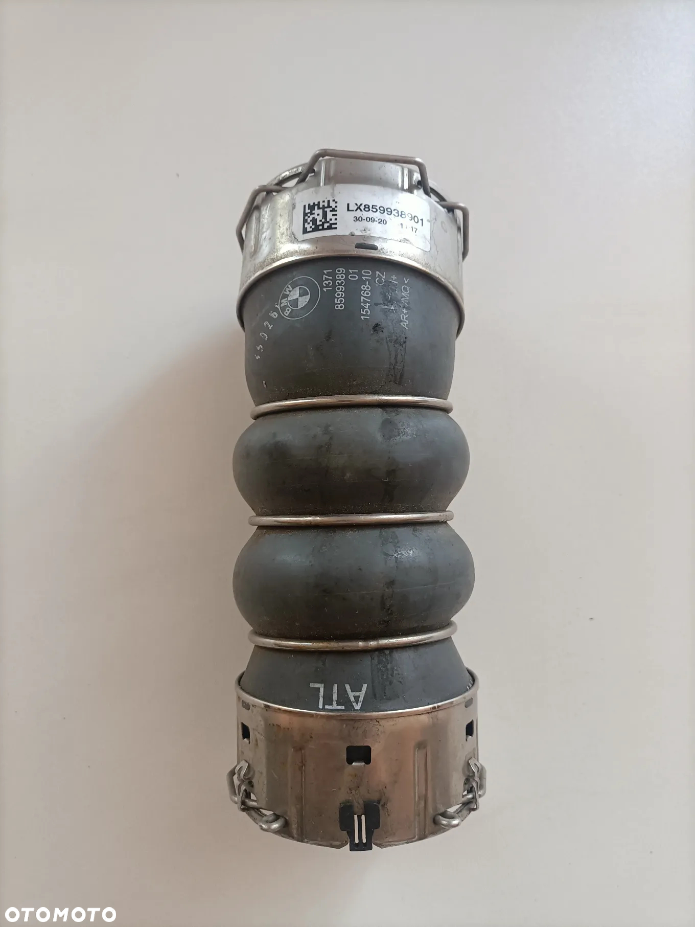 BMW G20 G21 G22 G23 G26 RURA WĄŻ PRZEWÓD INTERCOOLERA 8599389 - 2