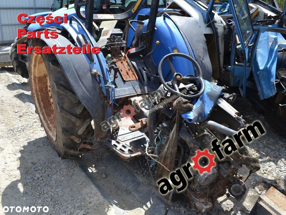 New Holland TN75 części, skrzynia biegów, silnik - 1