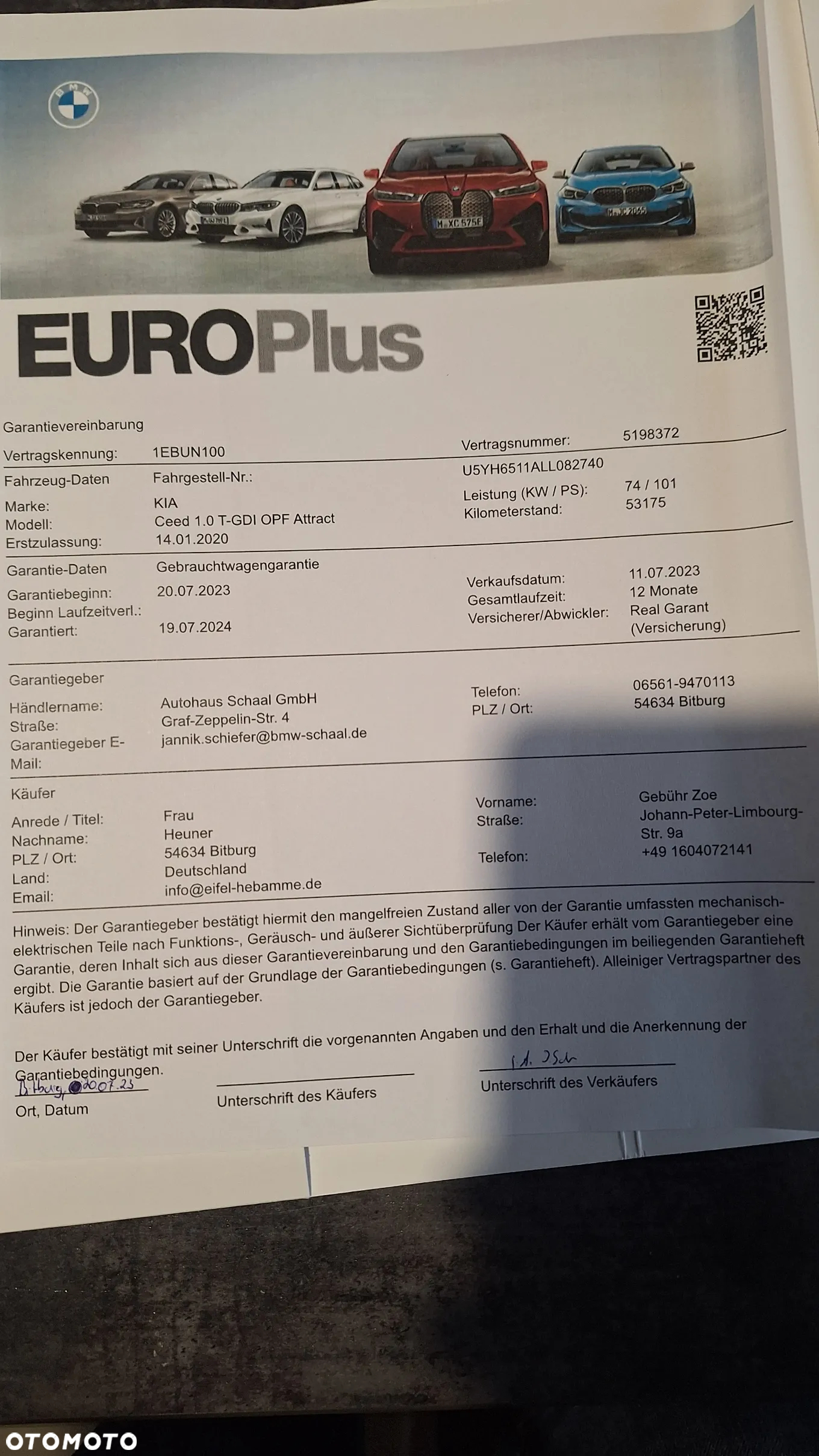 Kia Ceed Cee'd 1.0 T-GDI GT Line - 24