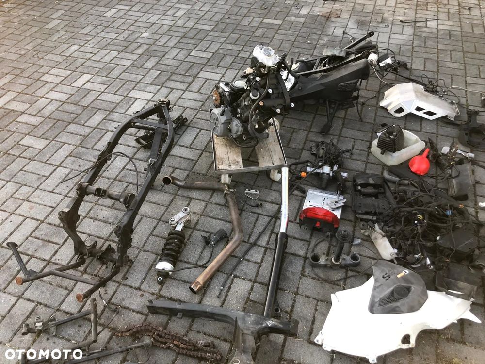 BMW G 650 GS pług osłona bok uchwyt  pompa - 3