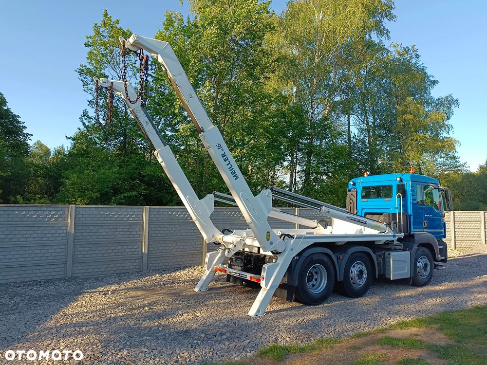 MAN TGS 26.480* 6x2* BRAMOWIEC MEILLER AK16NT* PILOT* Stan Idealny* z NIEMIEC - 5