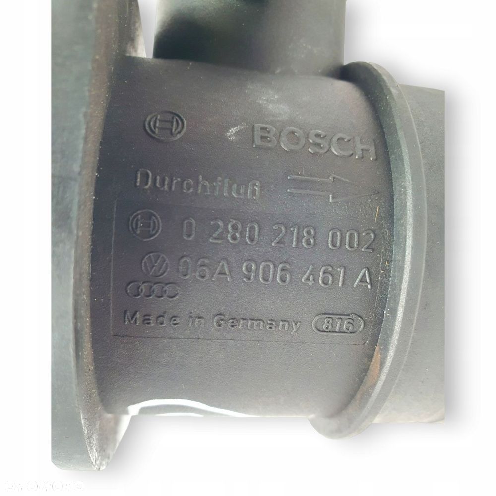 PRZEPŁYWOMIERZ VW Golf IV New Beetle 2.0 0280218002 06A906461A Bosch - 10