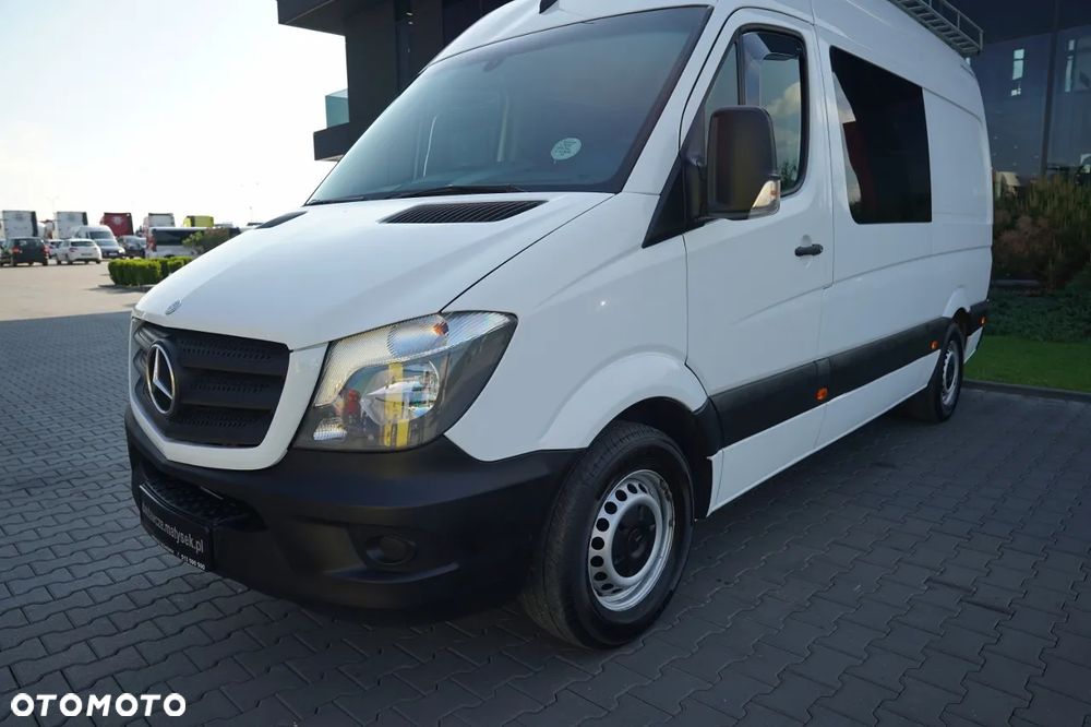 Mercedes-Benz SPRINTER 310 CDI / BRYGADÓWKA  7 MIEJSC / MANUAL / BLASZAK / FURGON - 10