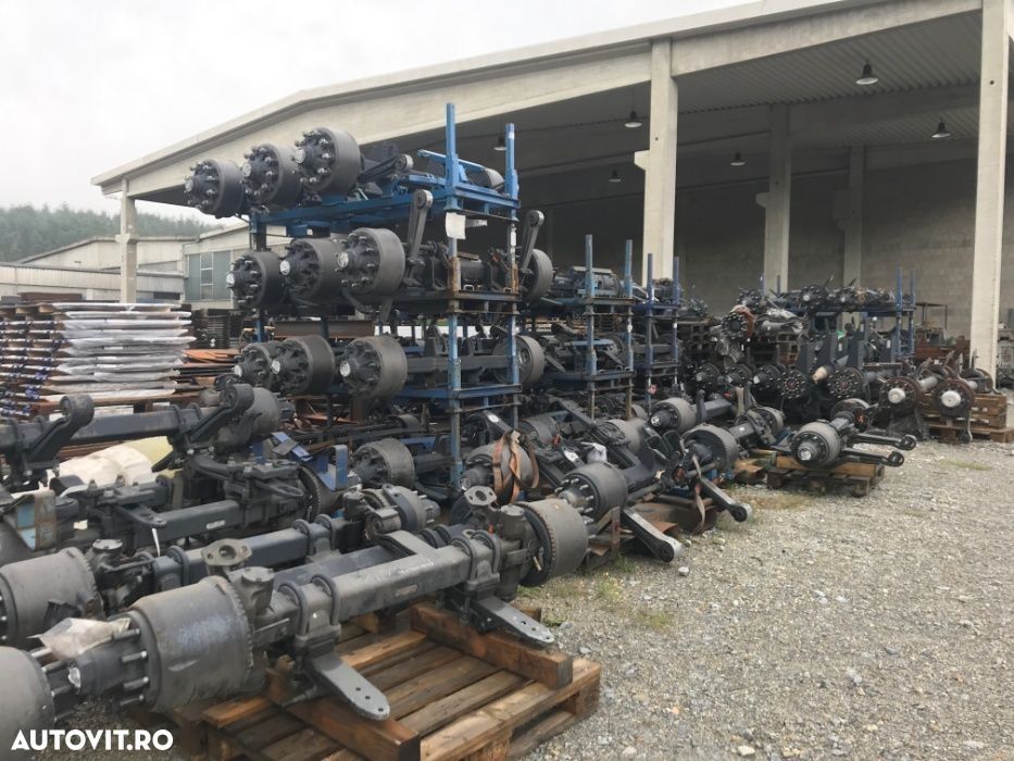 Axe semiremorci din dezmembrari SAF , BPW eco eco plus , Samro , ROR , SMB , GIGANT , TRAILOR , Schmitz, Mercedes, KOGEL AXA - 1