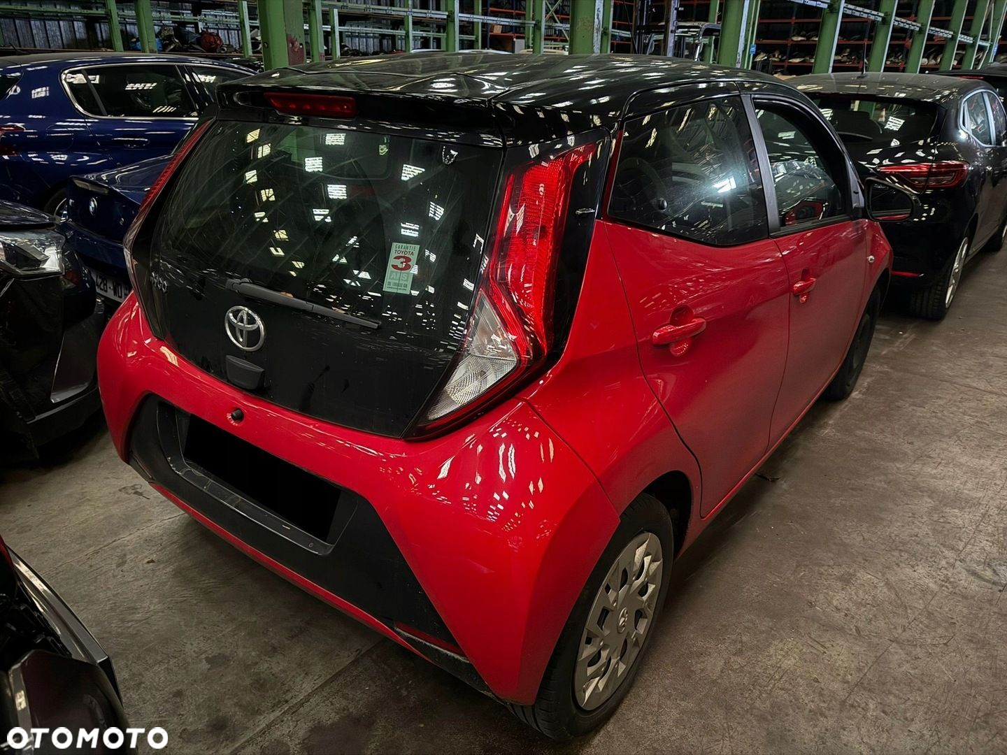 TOYOTA AYGO 2 II B4 LIFT 18- PRZÓD ZDERZAK BŁOTNIK MASKA LAMPA LED 3P0 3PO - 4