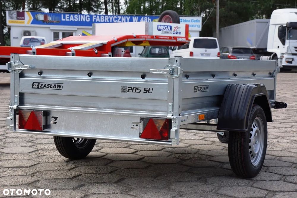 Zaslaw 1 oś, przyczepa samochodowa Ład 600 KG ! - 38