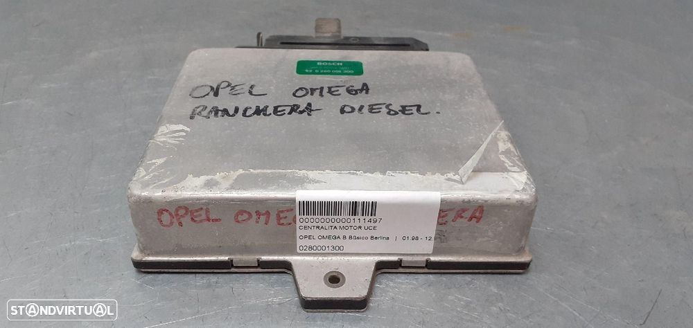 CENTRALINA DO MOTOR UCE OPEL OMEGA B - 1