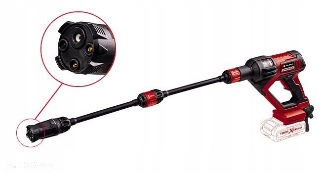 EINHELL AKUMULATOROWA MYJKA CIŚNIENIOWA HYPRESSO  OSPRZĘT 18/24-1 Solo 18V - 8