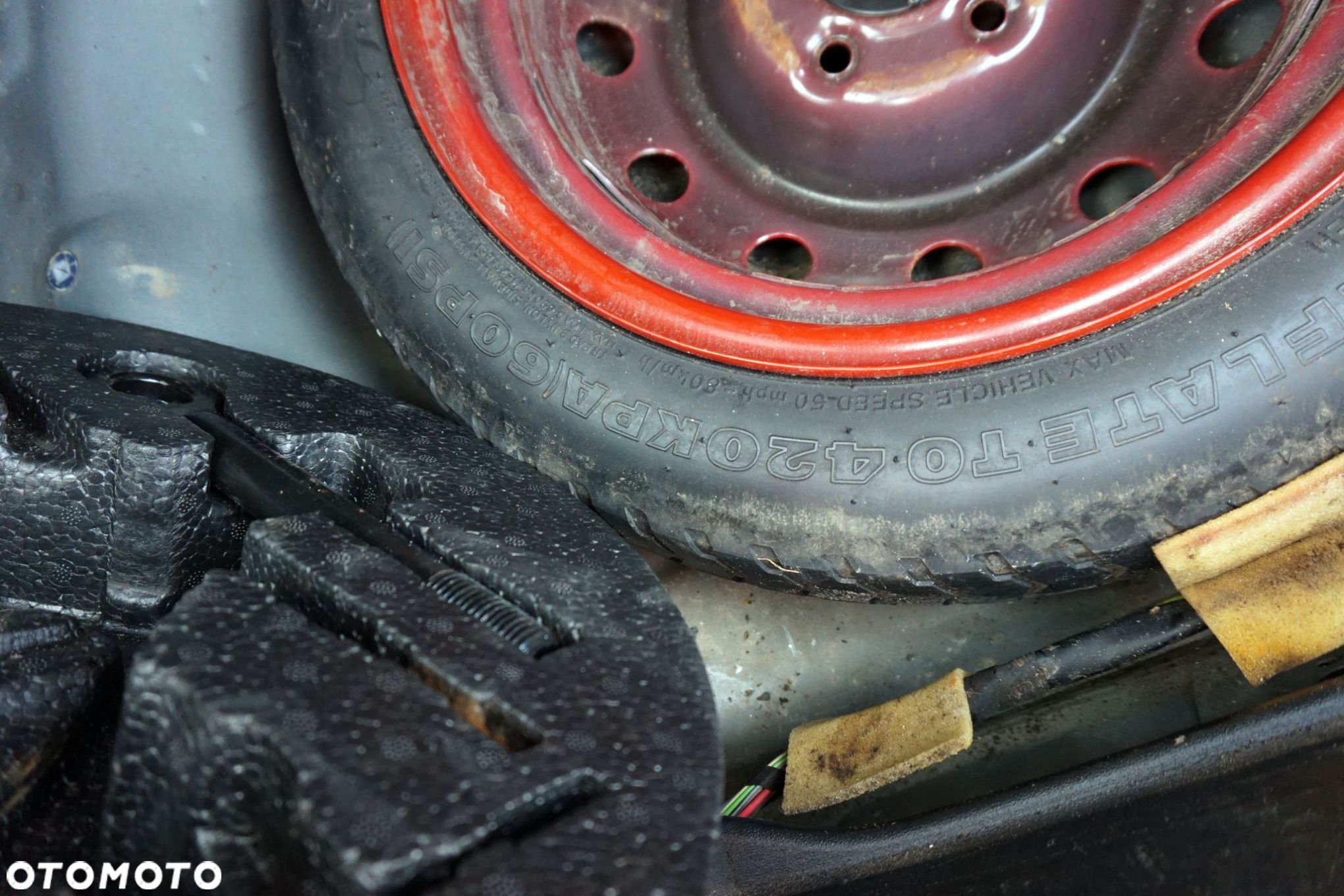 KOŁO ZAPASOWE DOJAZDOWE I30 I  52910-2H910 HYUNDAI 2007-2010 - 2