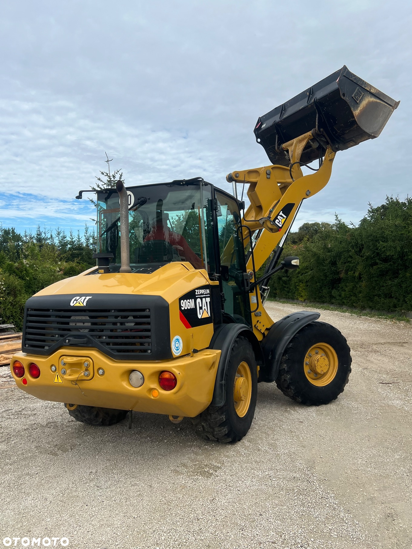 Caterpillar Cat 906M 2015r ładowarka Catepillar Plug do odśnieżania widły łyżka szufla  ładowarka łamana ładowacz - 7