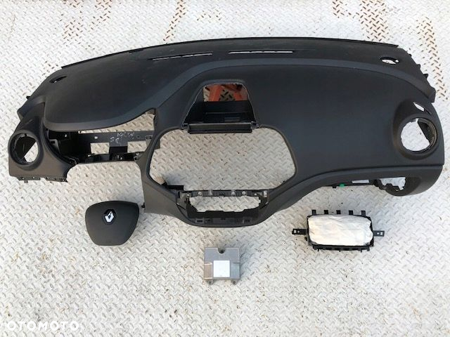 RENAULT CAPTUR 17-19 DESKA KONSOLA KOKPIT PULPIT PÓLKA PARAPET AIRBAG naprawa regeneracja Raz2 !!! - 2