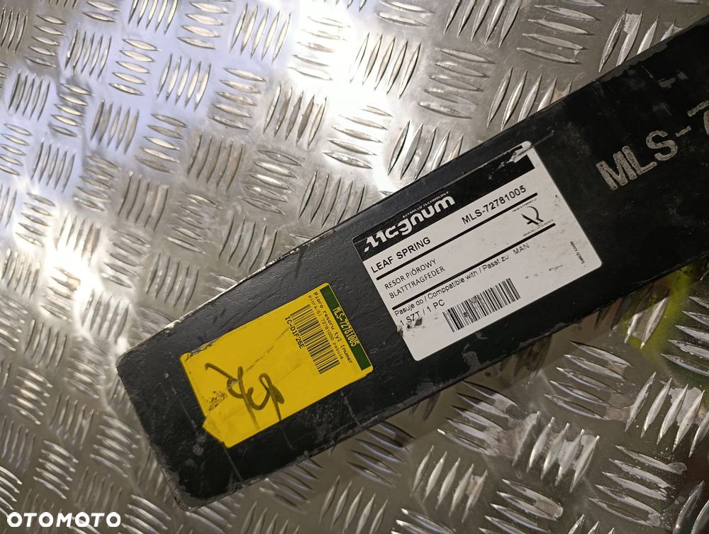 Pióro resora MLS-72781005 MAN E2000, F2000 F90 72781000 - 4