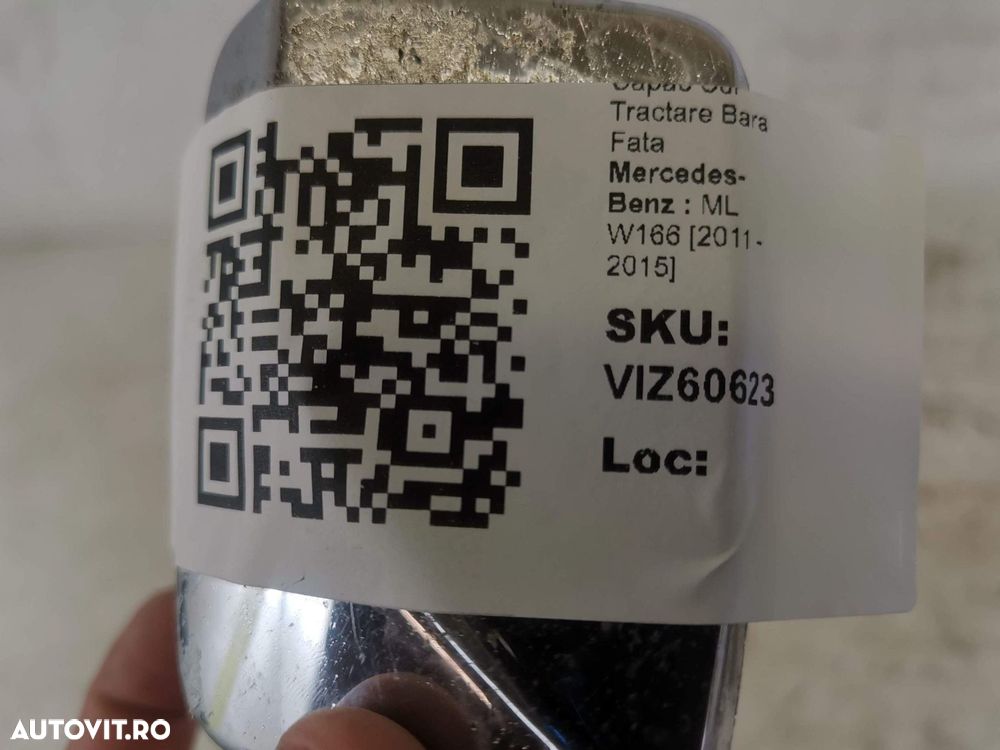 Capac Cui Tractare Bara Fata Mercedes-Benz  ML W166 2011 2012 2013 201 - 8