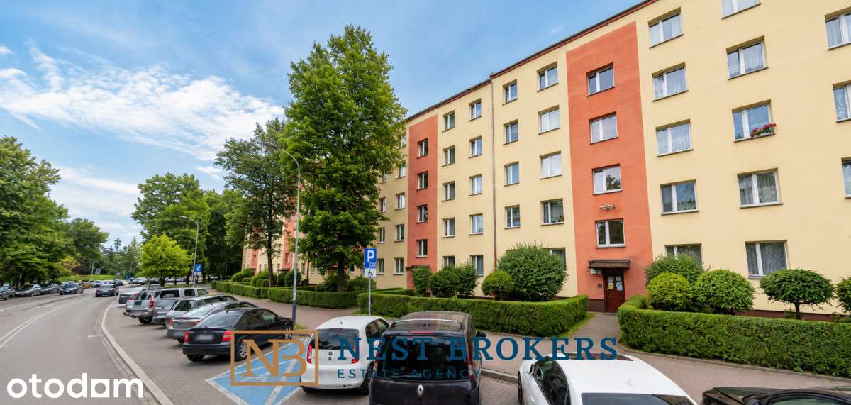44 m² | 2 pokoje | Osobna kuchnia | Bieńczyce