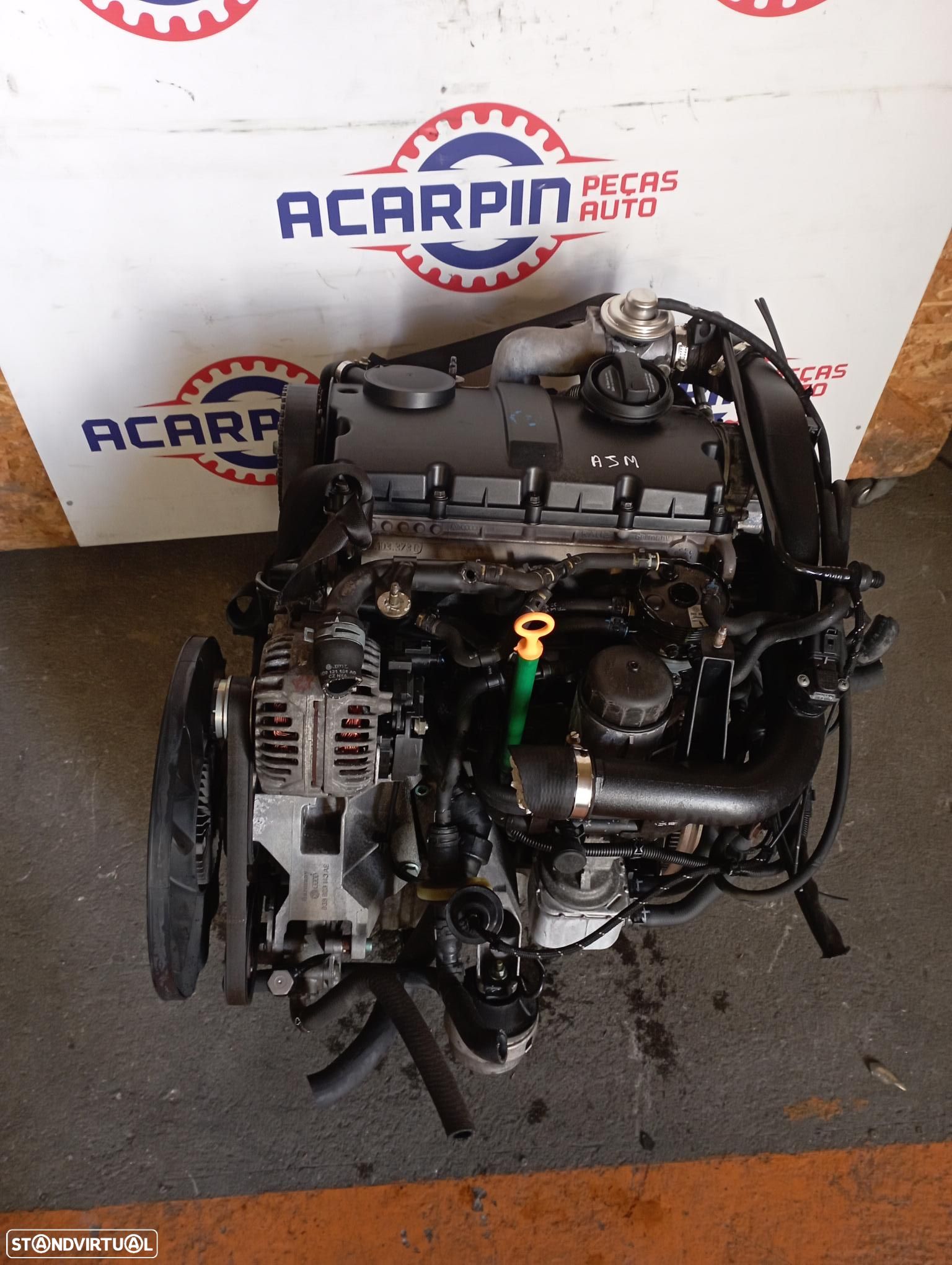 Motor Audi A4/VW Golf IV/Bora/Passat 1.9 Tdi 115 Cv Ref: AJM - 1