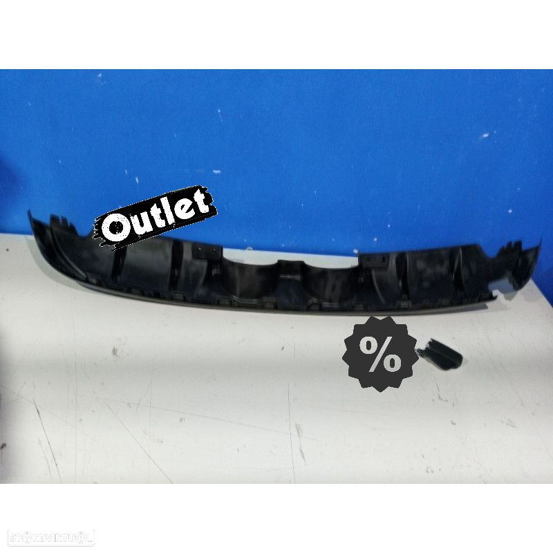 C010665C1 DIFUSOR PARA VOLKSWAGEN VW GOLF MK6 1K 08-13 DUPLO BRILHANTE PRETO - 7