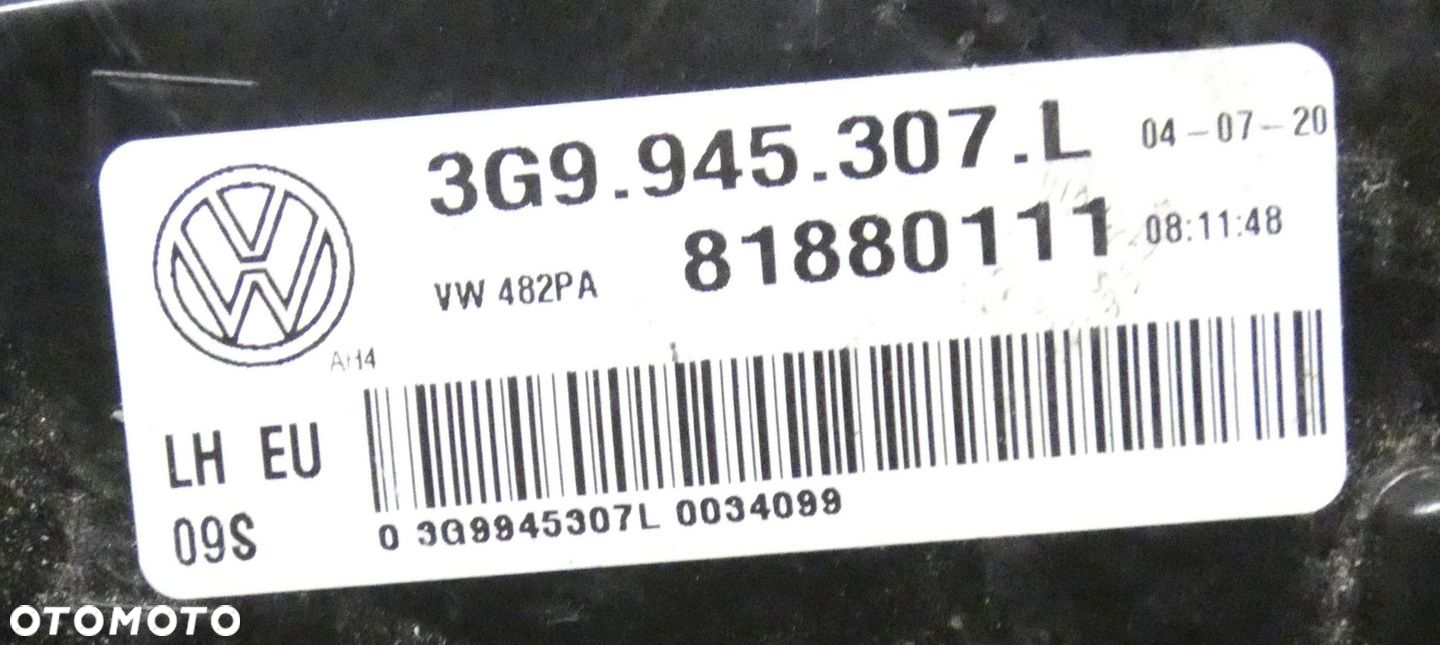 VW PASSAT B8 LIFT KOMBI 2019- 3G9945307L LAMPA LEWA TYŁ TYLNA LED - 7