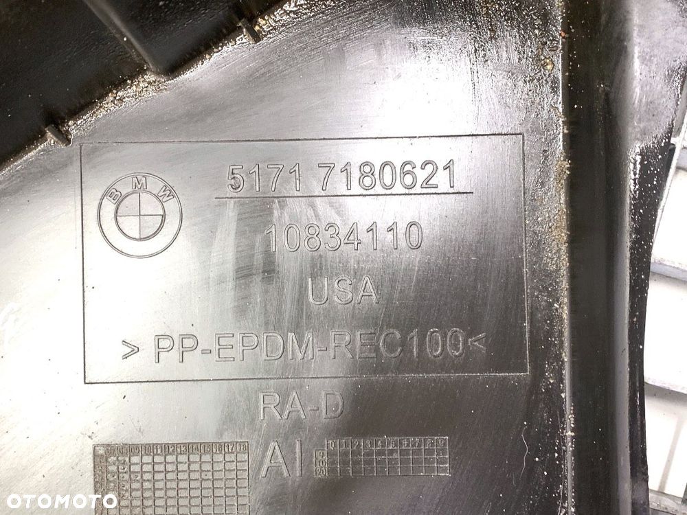 NADKOLE LEWY PRZÓD  BMW X6 (E71, E72) 2007 - 2014 xDrive 35 i 225 kW [306 KM] benzyna 2008 - 2014 - 4