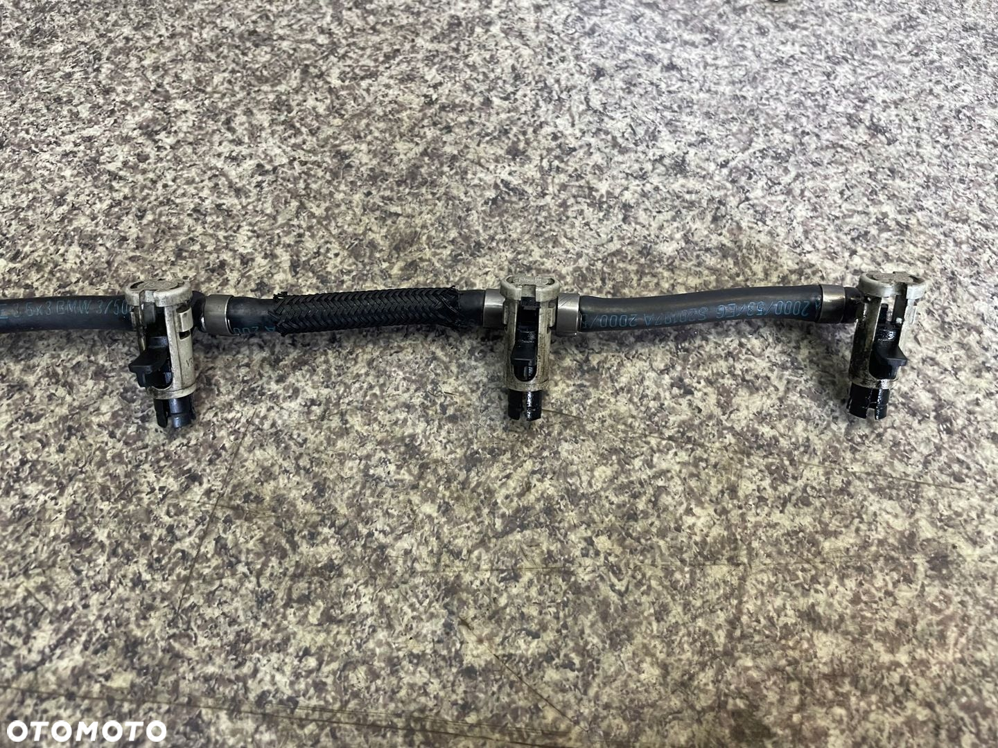 Przelewy wtryskow przewody paliwa BMW X5 E70 3.0 D 3.5 D M57 E71 X6 E60 ORG - 7