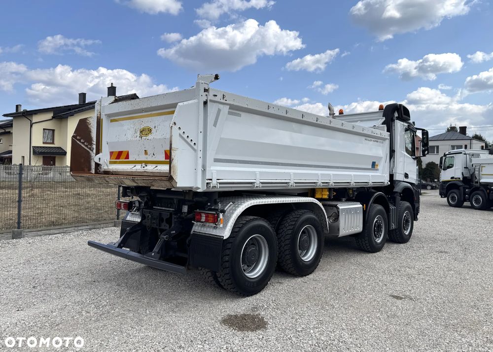 Mercedes-Benz AROCS 4142 MP5, 8x4, MEILLER KIPPER - BORDMATIC, - 8