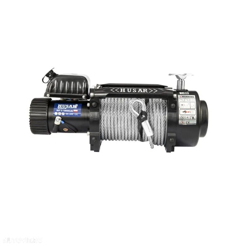 cel mai puternic troliu profesional la 12V Husar Winch BST S 18000 lbs(trage 8165 kg) - 2