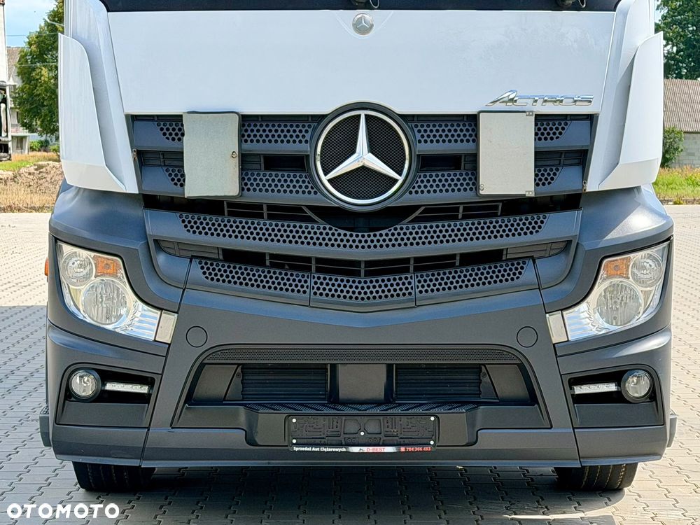 Mercedes-Benz ACTROS 2540 / FIRANKA / WINDA / 20 EUROPALET / OŚ PODNOSZONA / AUTOMAT / E6 / 2018 ROK / NISKI PRZEBIEG / SPROWADZONY - 12