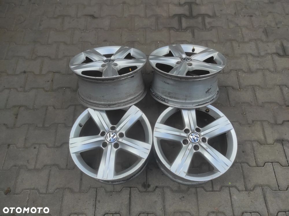 FELGI ALUMNIOWE ALUFELGI FELGI KOŁA 5X112 7.5J R17 ET47 3AA601025E AUDI A3 8P A4 B6 B7 VW CADDY TOURAN PASSAT B5 B6 B7 EOS SIROCCO GOLF 5 6 KOMBI JETTA PLUS SEAT LEON 2 ALTEA TOLEDO 3 ALTEA XL SKODA OCTAVIA 2 SUPERB 1 2 WYSYŁKA !!!! - 2