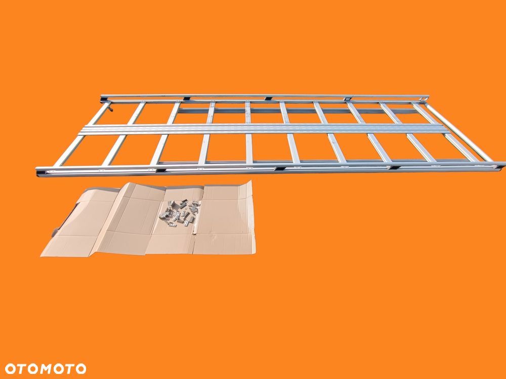 bagażnik dachowy aluminiowy 4,9m iveco daily 14+ l4h2 mobietec 1-szy montaż - 2