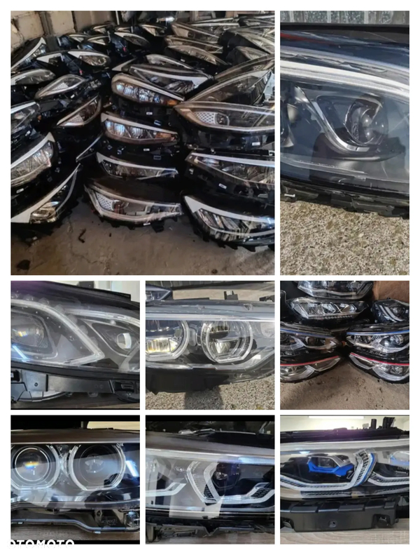 Reflektor Lampa Full Led Xenon Hyundai Kona Gensesis IONIQ NEXO Santa Fe Tucson Europa