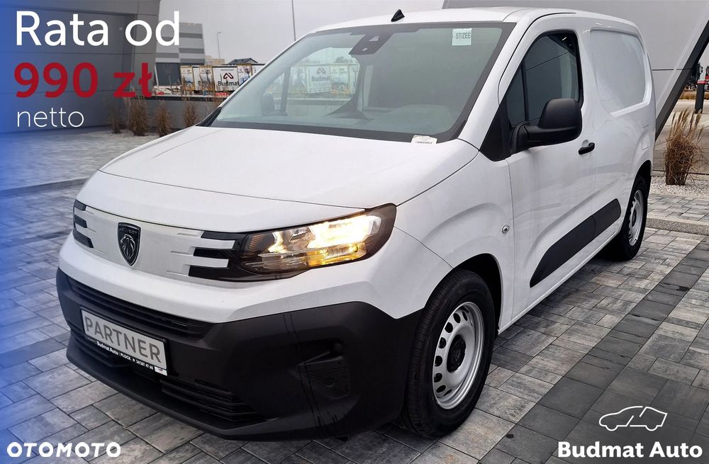 Peugeot Partner Furgon Standard 800kg EV 136 KM. zasięg 330 km (akumulator 50 kWh) - 1