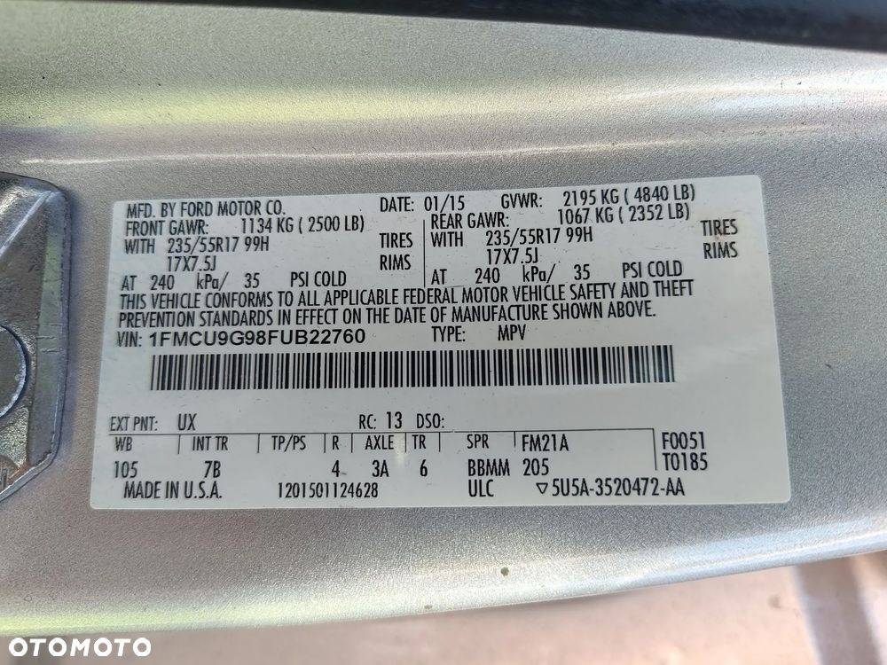 Ford Escape 2.0 EcoBoost AWD Titanium - 18