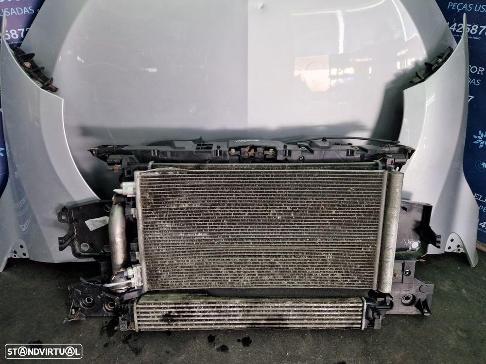 Frente completa usada RENAULT MEGANE III 3 1.5 DCI capot parachoques oticas radiadores guardalamas - 9