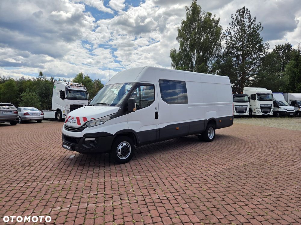 Iveco DAILY35-160* HI-MATIC* AUTOMAT* L5H2 * BRYGADOWKA 7-OSÓB* MAXI DŁUGIE* KLIMA* - 16