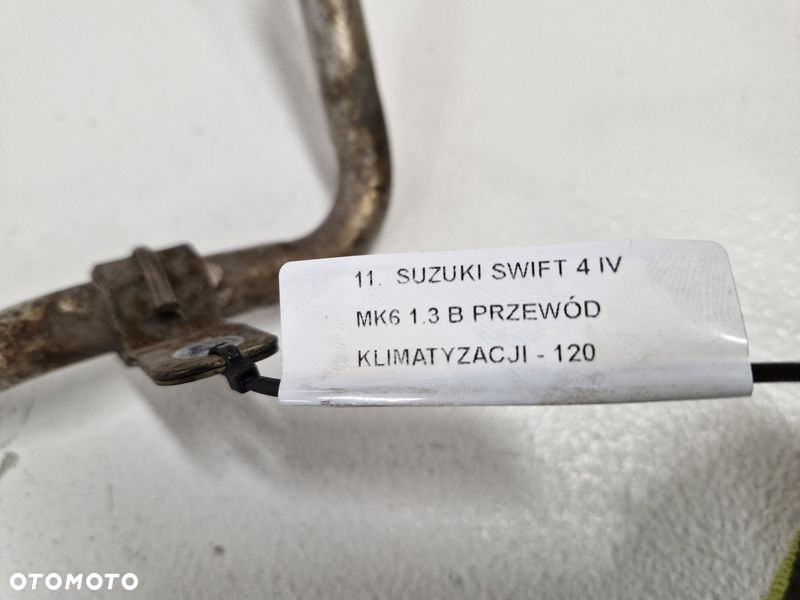 SUZUKI SWIFT MK6 4 IV 1.3 B PRZEWÓD WĄŻ RURKA KLIMATYZACJI - 7